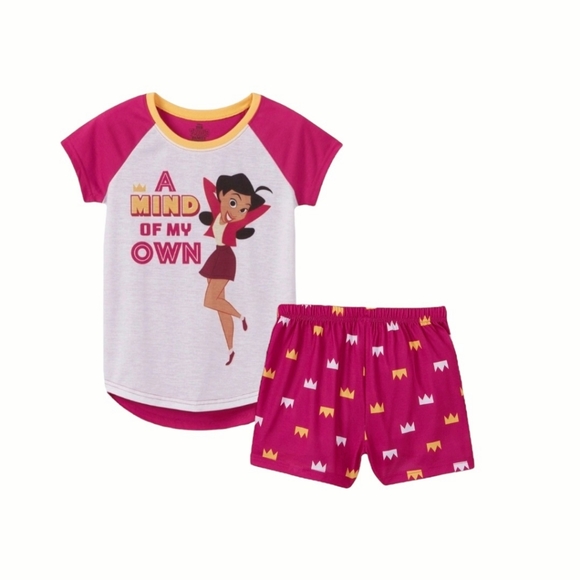 Disney Girl's Proud Family 2pc Pajama set - Picture 1 of 4